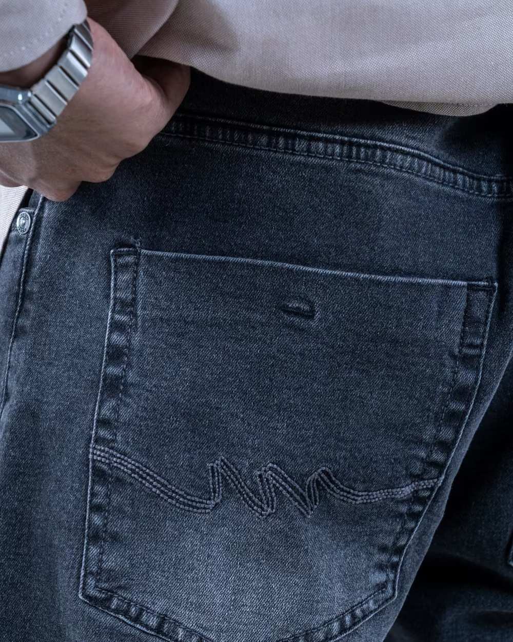 Slim Fit Blue Jeans  - 4