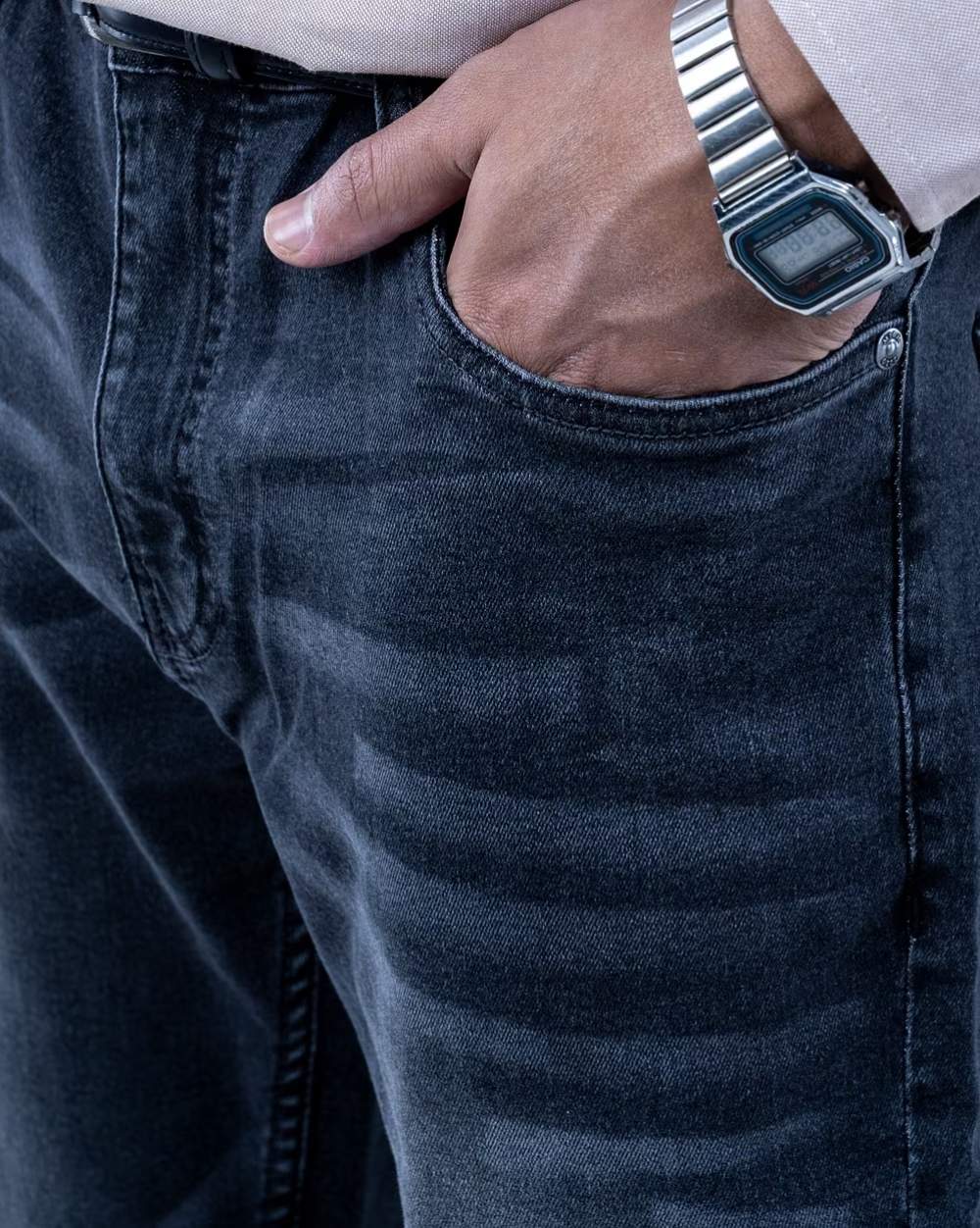 Slim Fit Blue Jeans  - 2