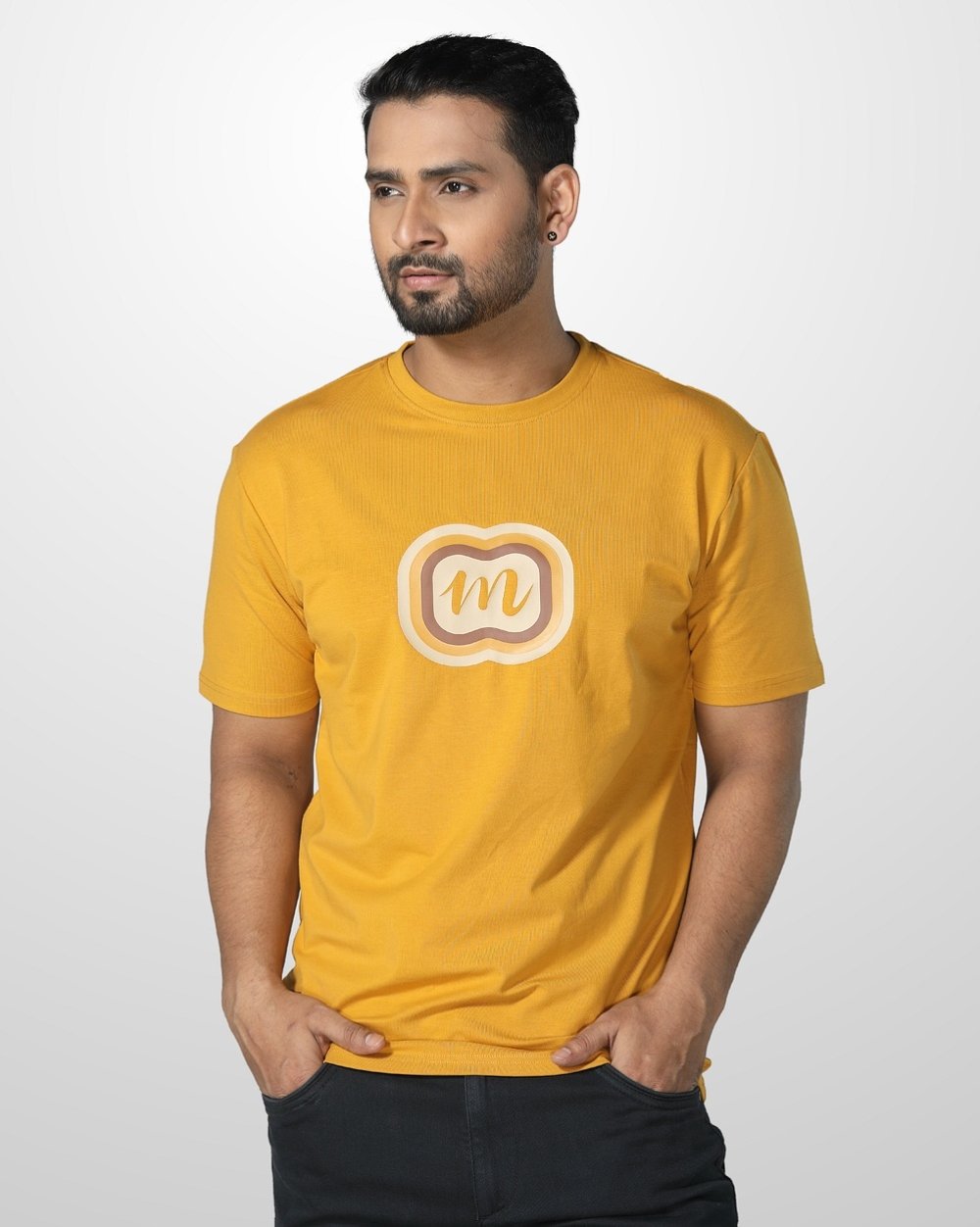 Soft, Durable Men’s Regular Fit T-Shirt  - 1