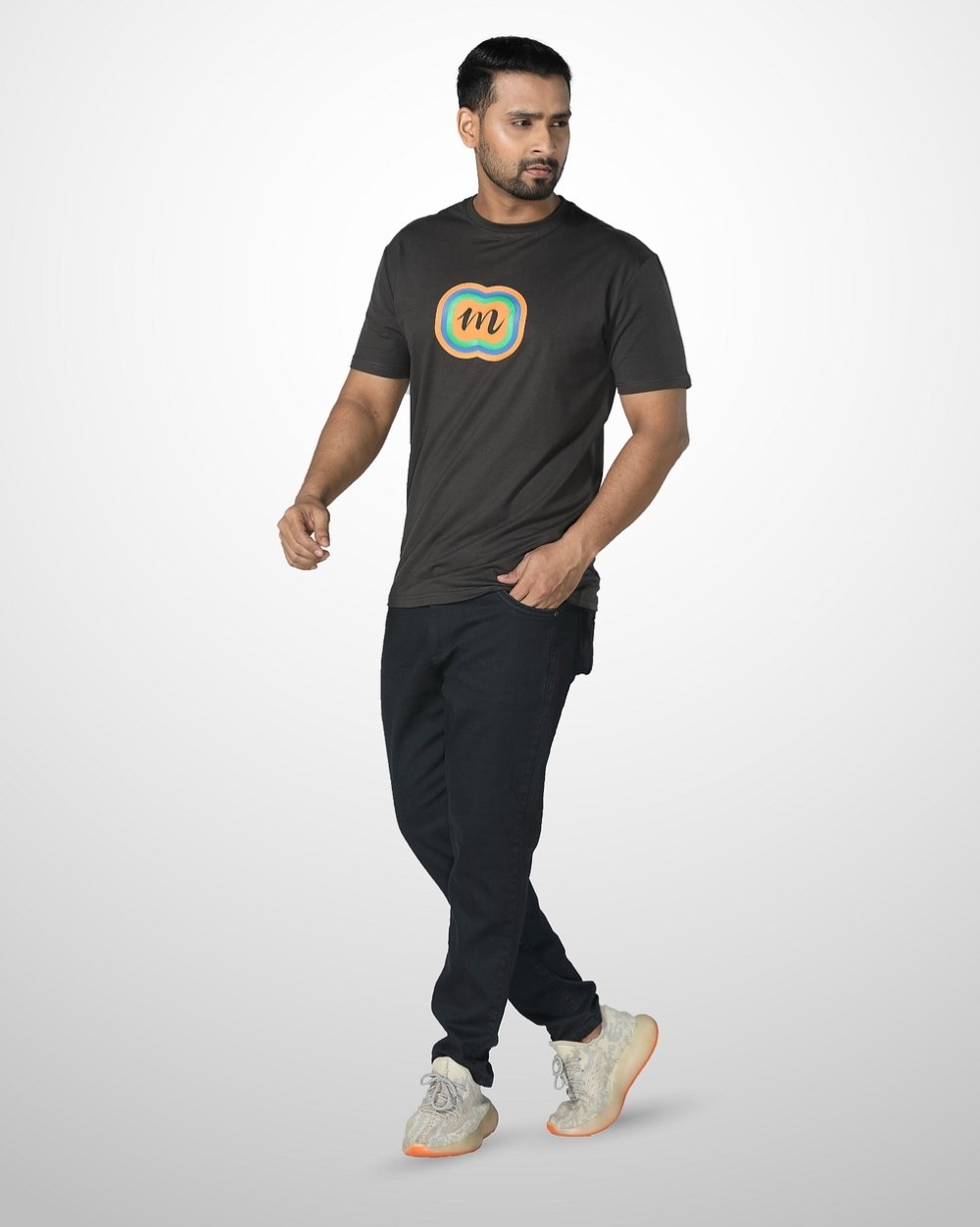 Soft, Durable Men’s Regular Fit T-Shirt  - 4