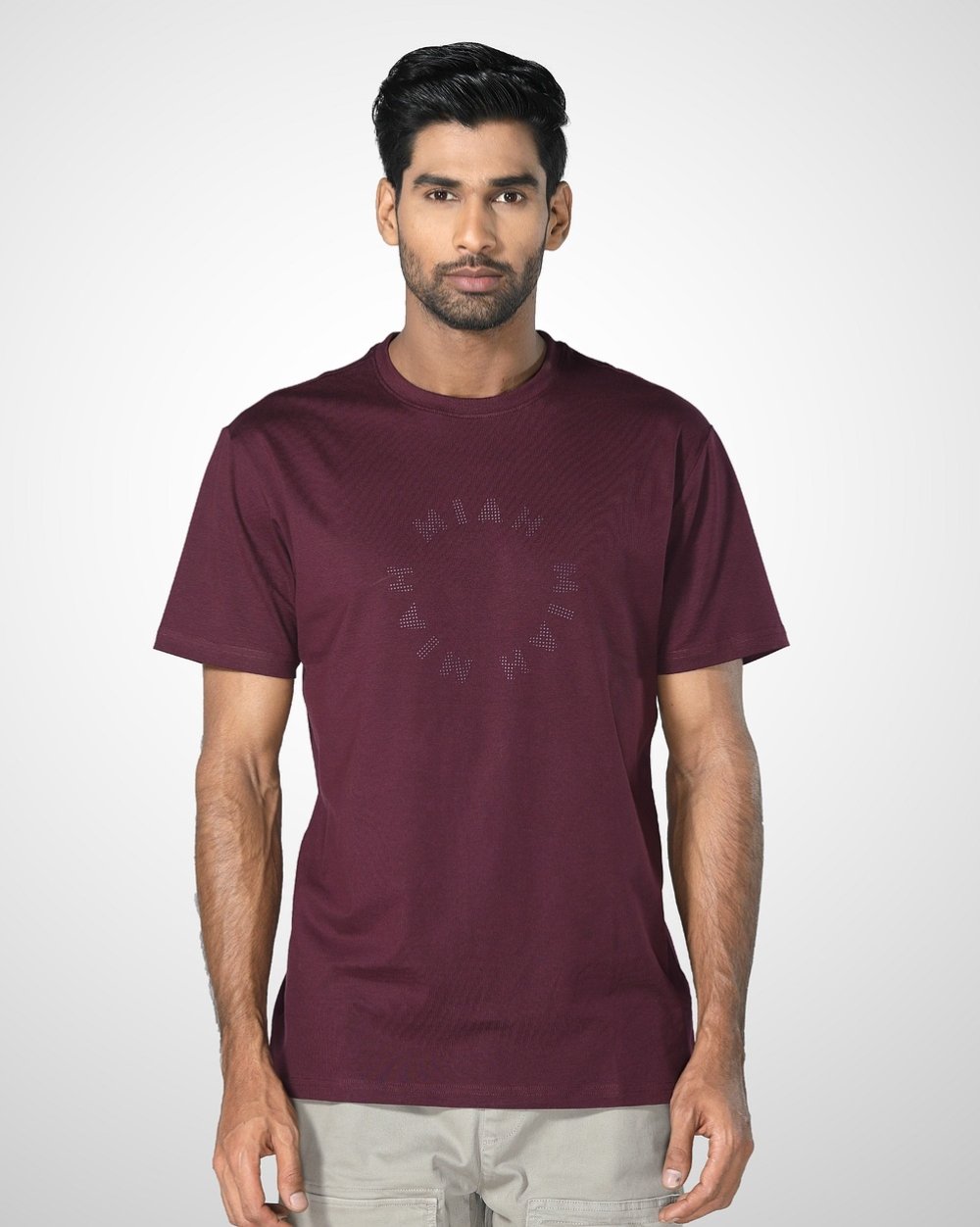Comfortable & Stylish Regular Fit T-Shirt - 3d Circle  - 1