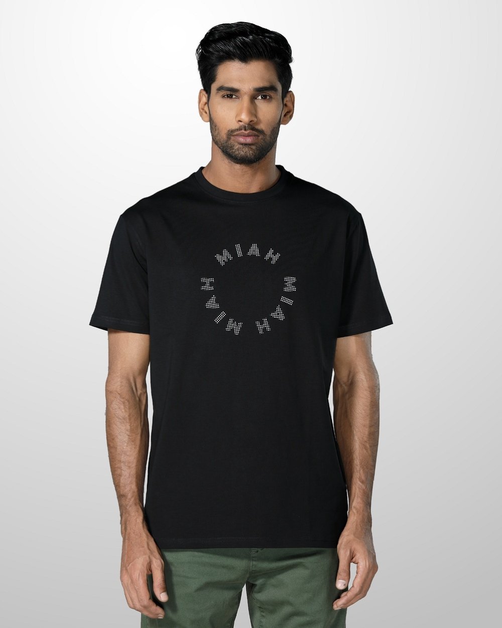 Comfortable & Stylish Regular Fit T-Shirt - 3d Circle  - 1
