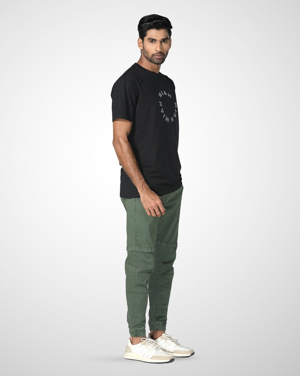 Comfortable & Stylish Regular Fit T-Shirt - 3d Circle  - 3