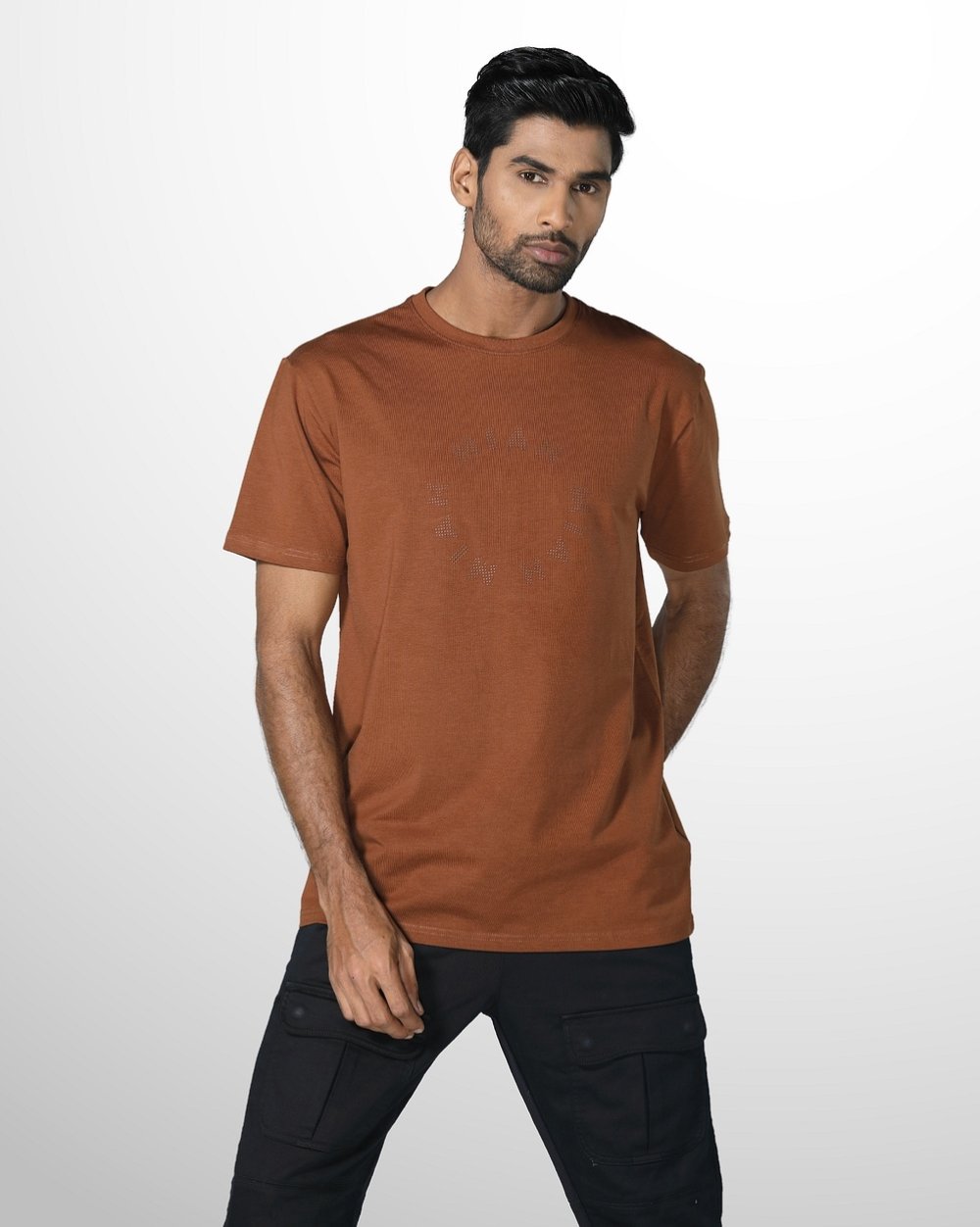 Comfortable & Stylish Regular Fit T-Shirt - 3d Circle  - 1