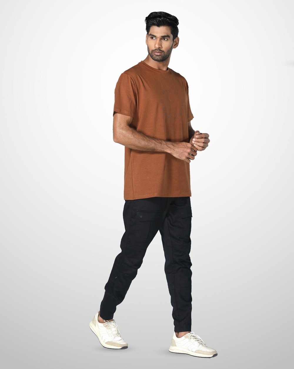Comfortable & Stylish Regular Fit T-Shirt - 3d Circle  - 4