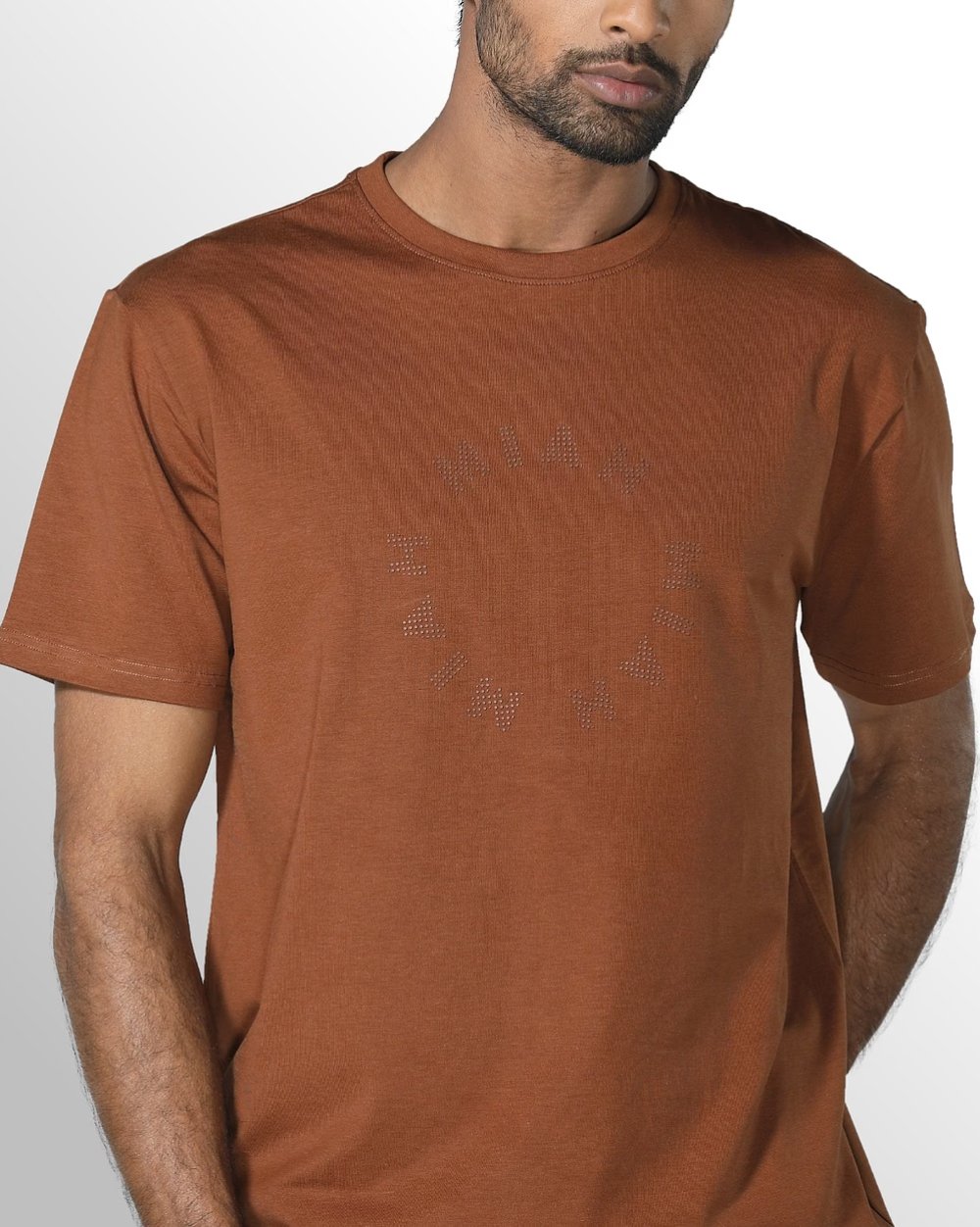 Comfortable & Stylish Regular Fit T-Shirt - 3d Circle  - 3