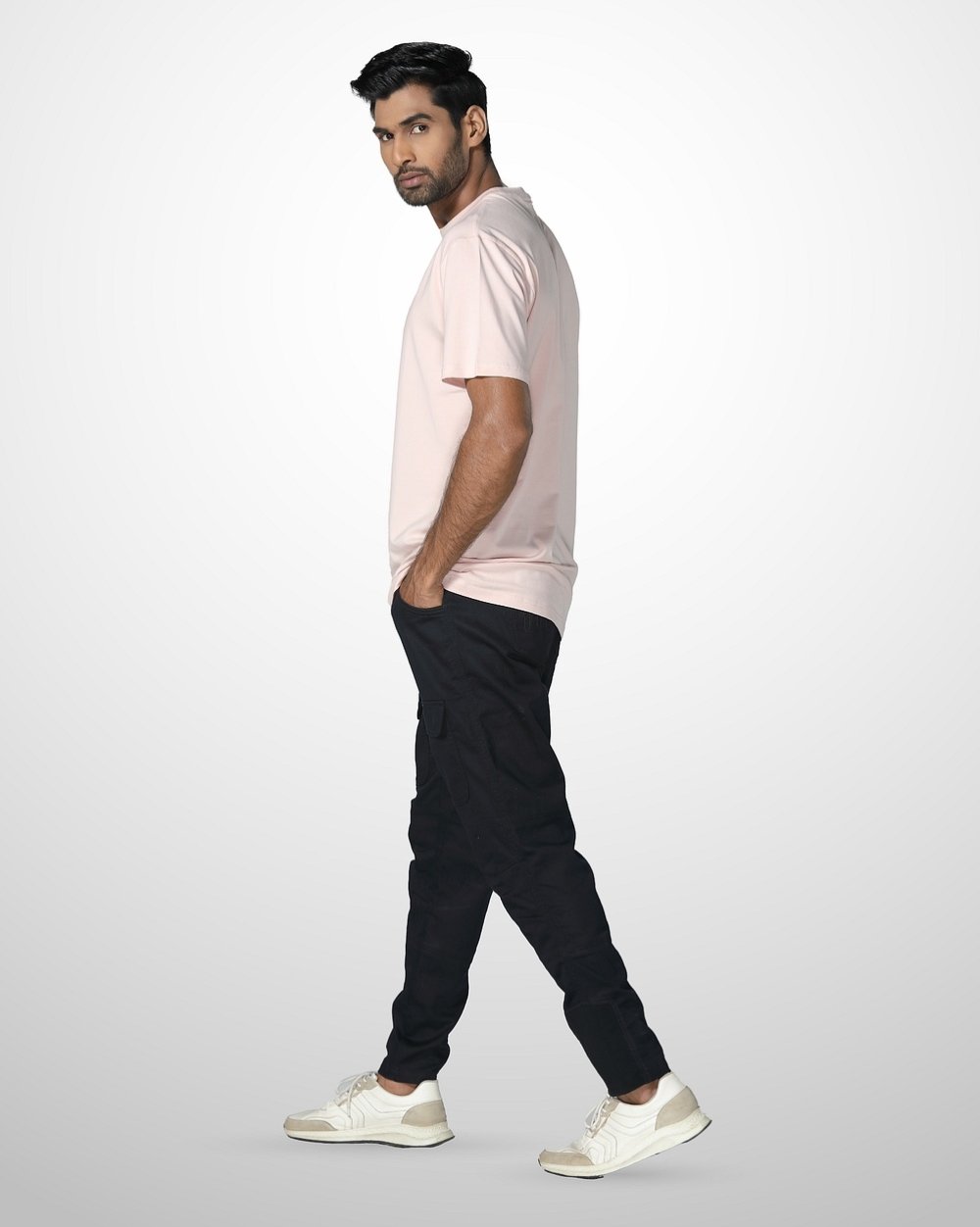 Comfortable & Stylish Regular Fit T-Shirt - 3d Circle  - 3