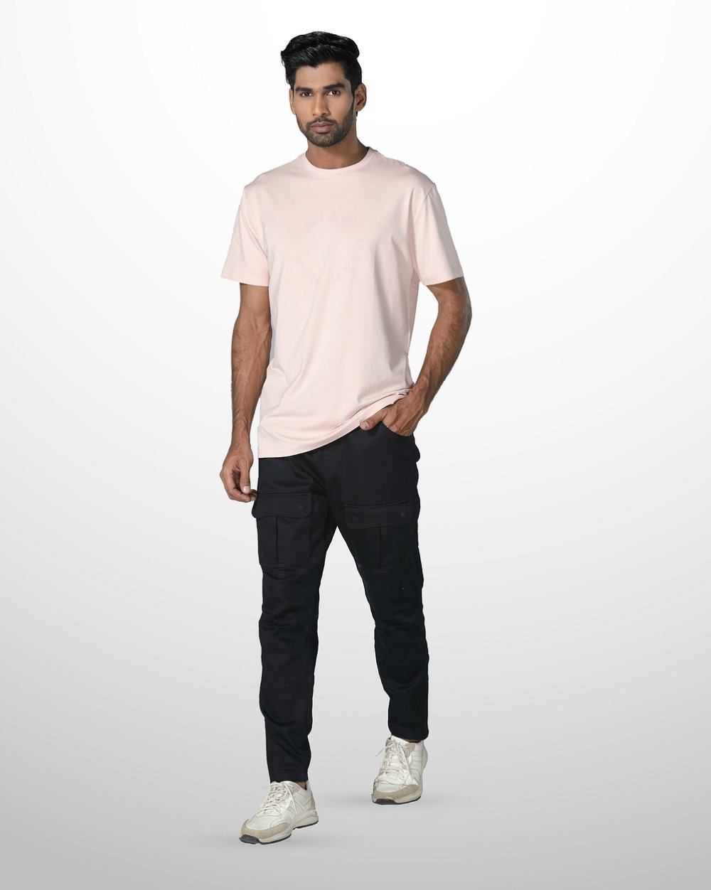 Comfortable & Stylish Regular Fit T-Shirt - 3d Circle  - 2