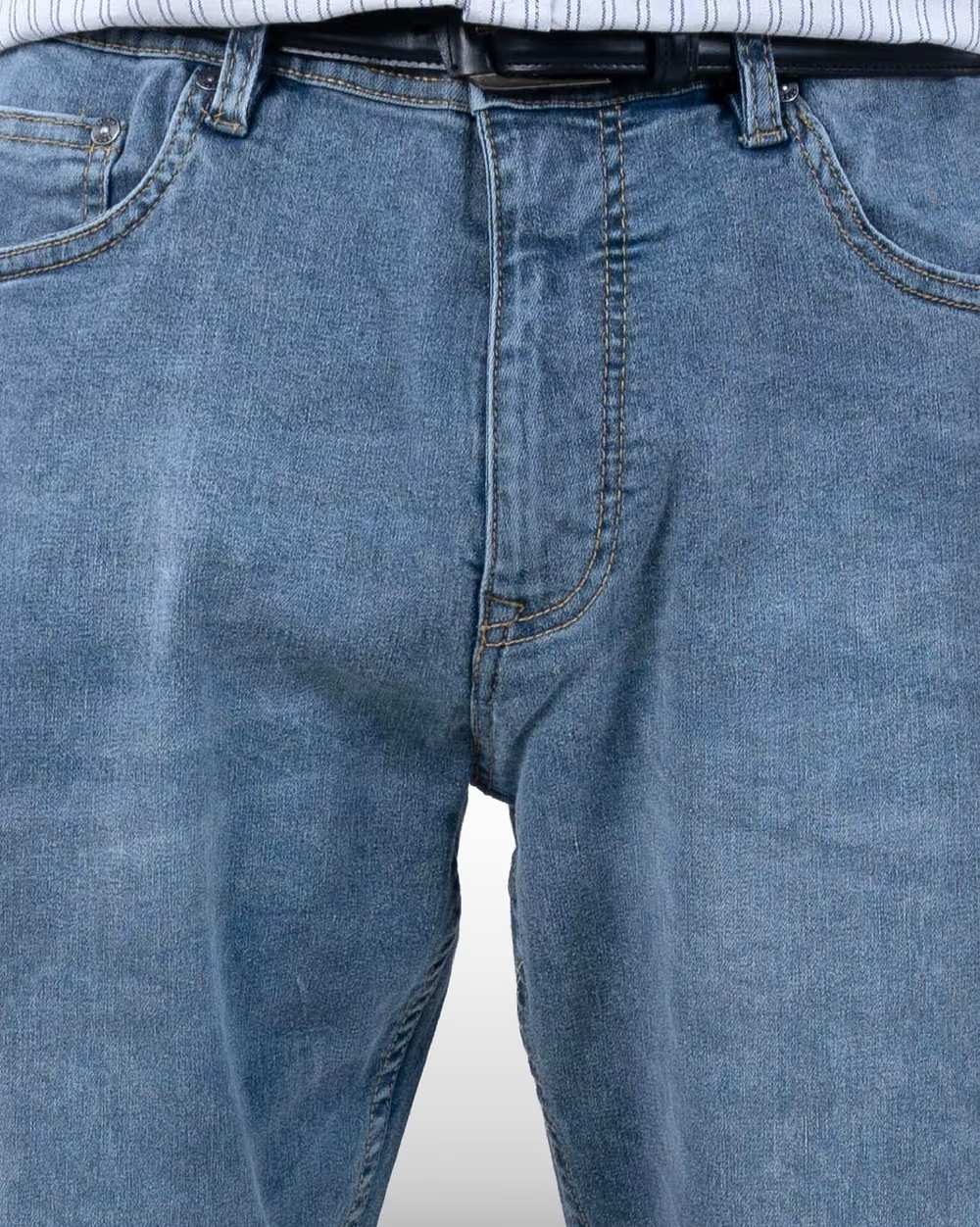 Straight Fit Grey Jeans  - 2