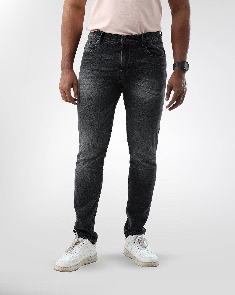 Slim Fit Black Jeans – Stylish & Long-Lasting  - 2