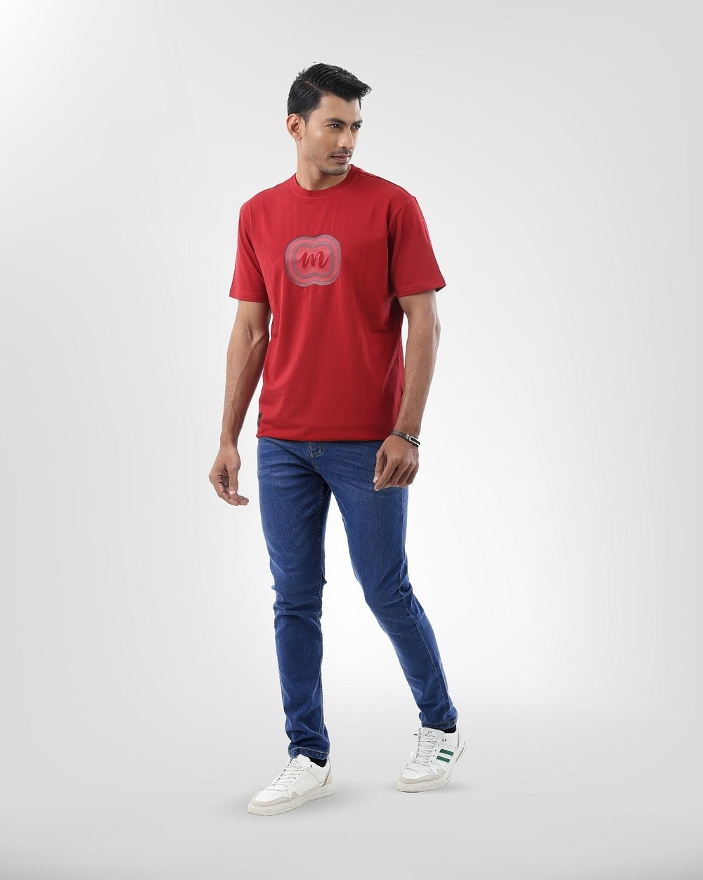 Trendy Tapered Fit Blue Jeans – Comfort, Style & Durability  - 1