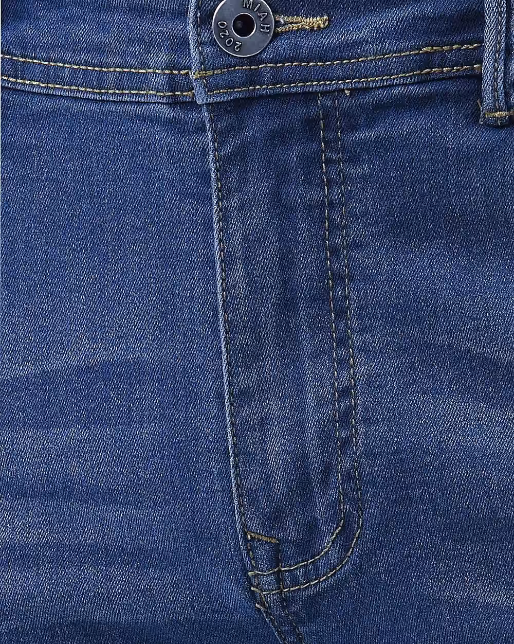 Trendy Tapered Fit Blue Jeans - Comfort, Style & Durability  - 5