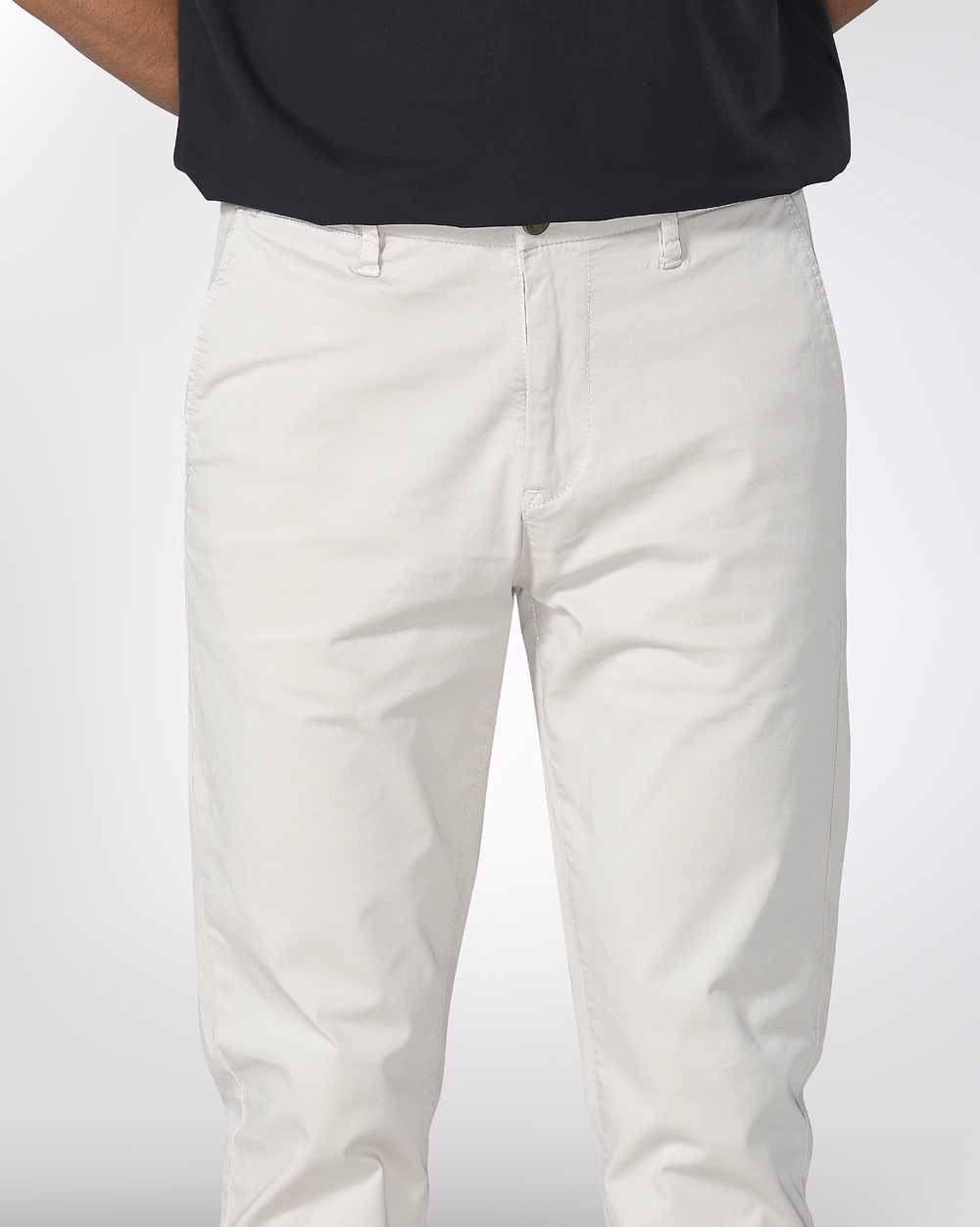 Regular Fit Casual Cotton Chino Pant  - 4