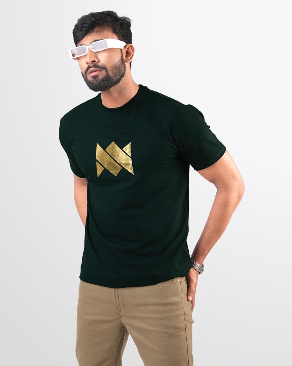 Stylish Regular Fit T-Shirt for Men  - 2