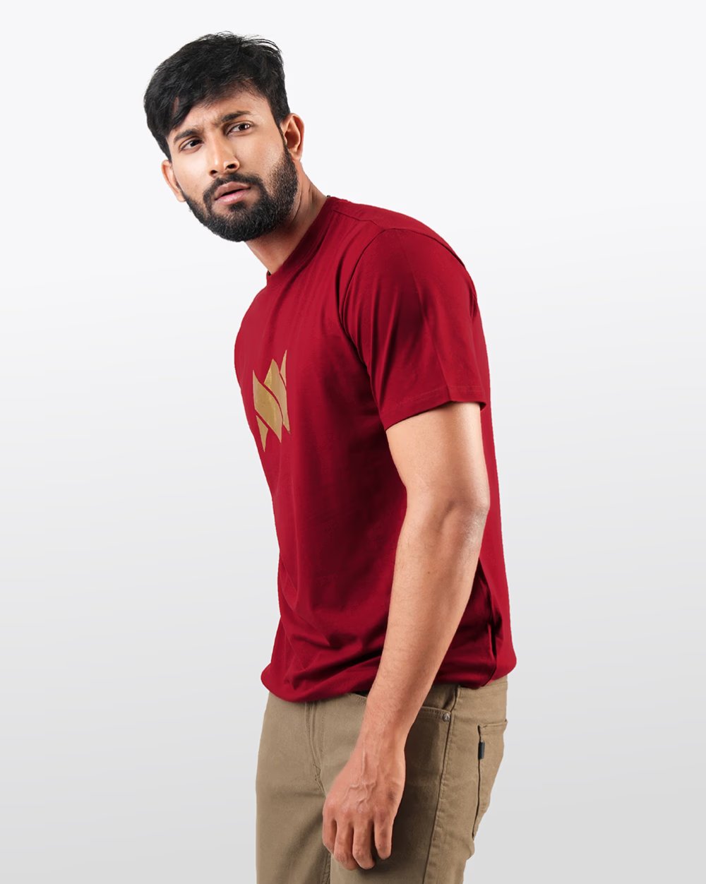 Stylish Regular Fit T-Shirt for Men  - 3