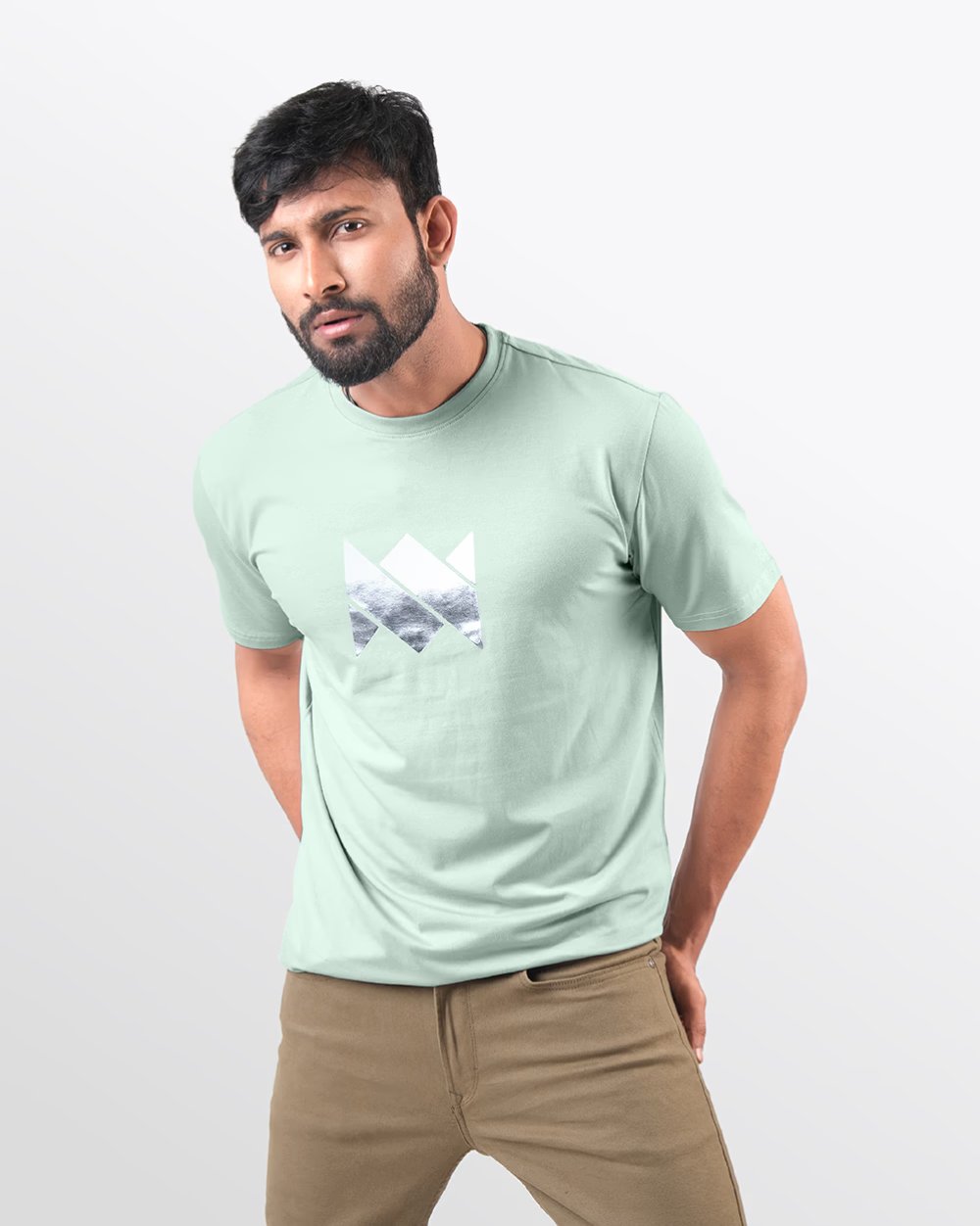 Stylish Regular Fit T-Shirt for Men  - 2