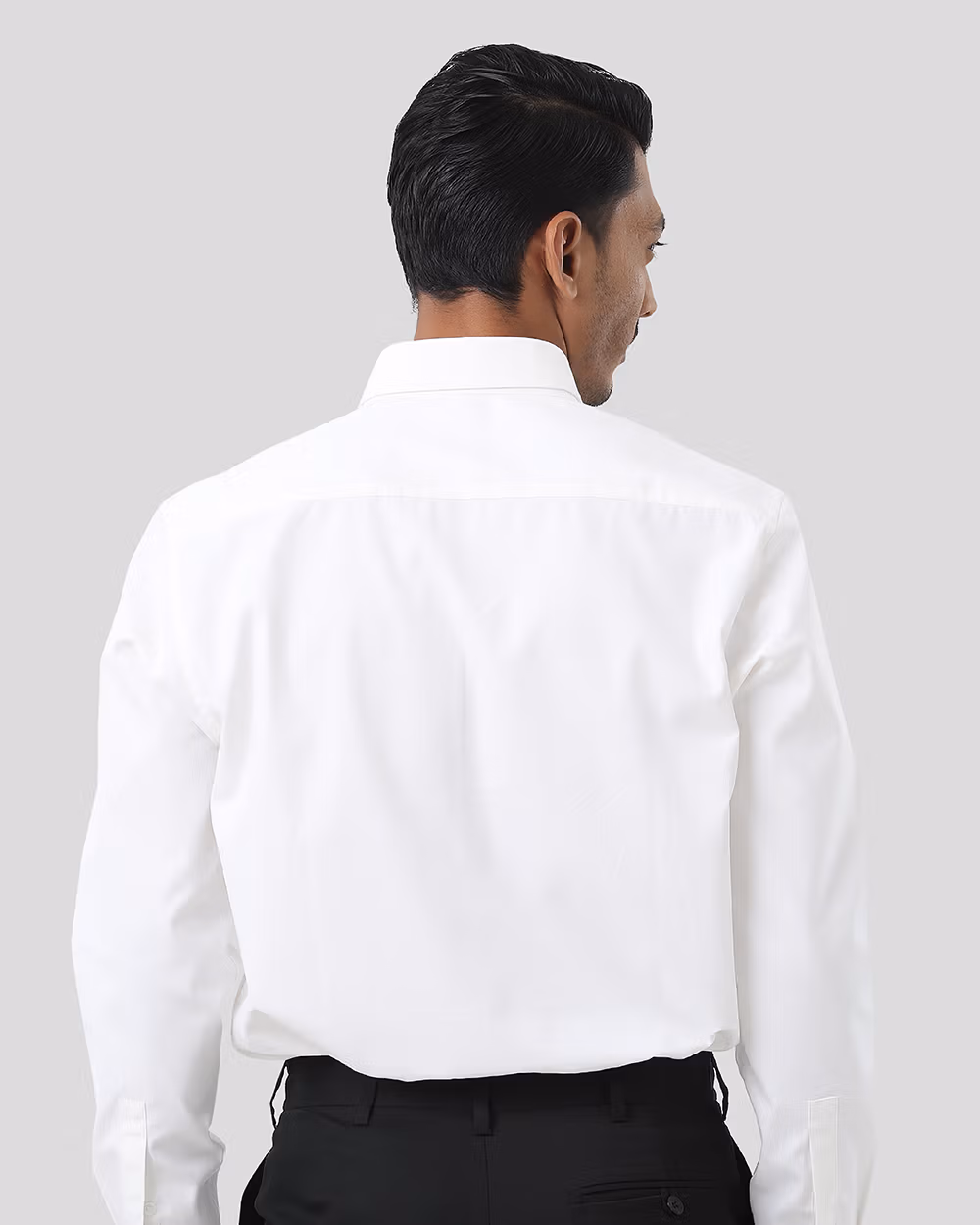 Easy Care Comfortable Cotton Dobby Shirt - 3