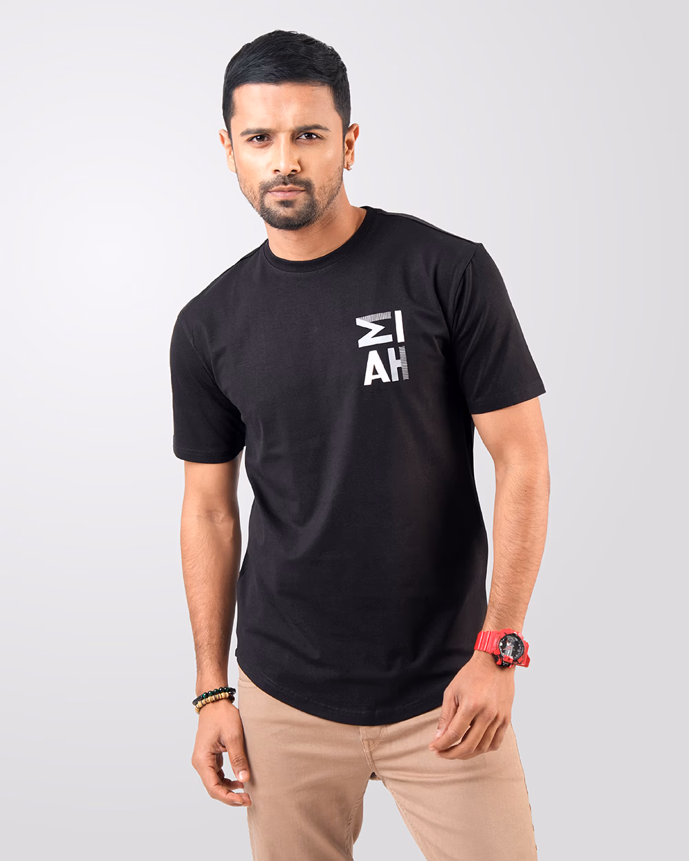 Trendy & Comfortable U-Cut T-Shirt for Men - 5