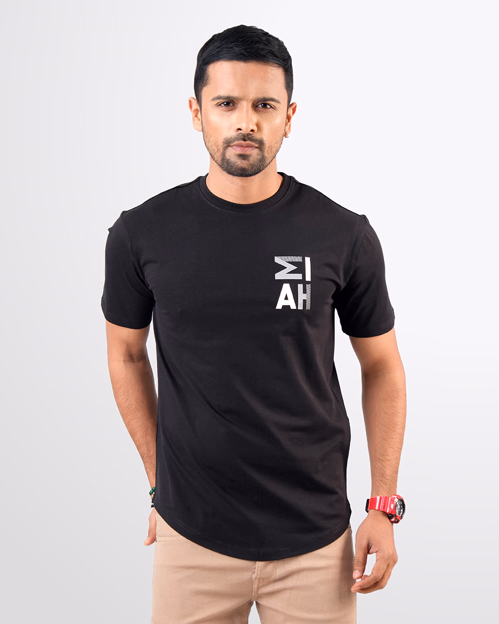 Trendy & Comfortable U-Cut T-Shirt for Men - 2