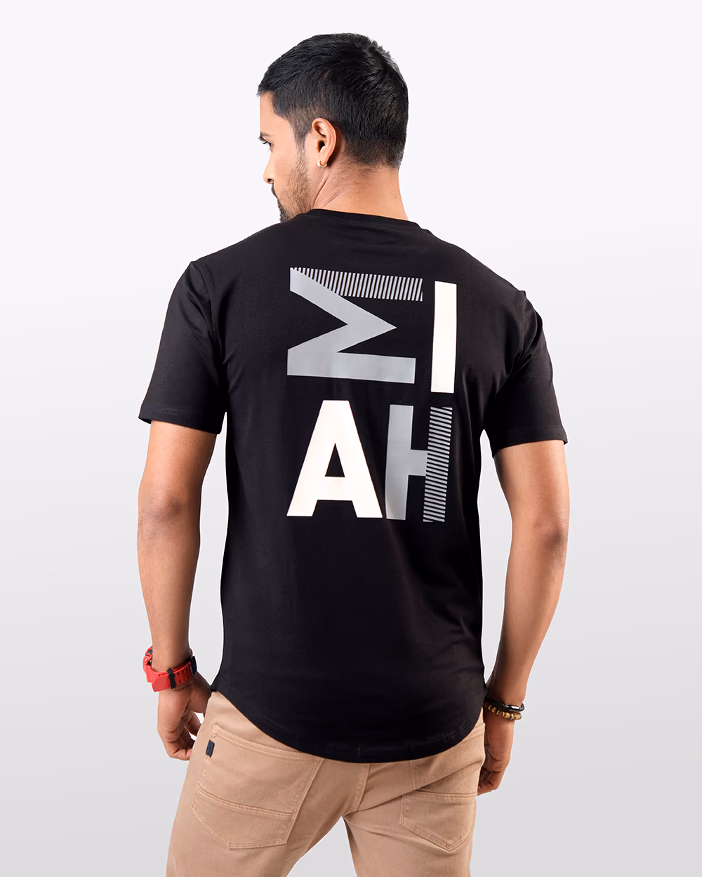 Trendy & Comfortable U-Cut T-Shirt for Men - 3