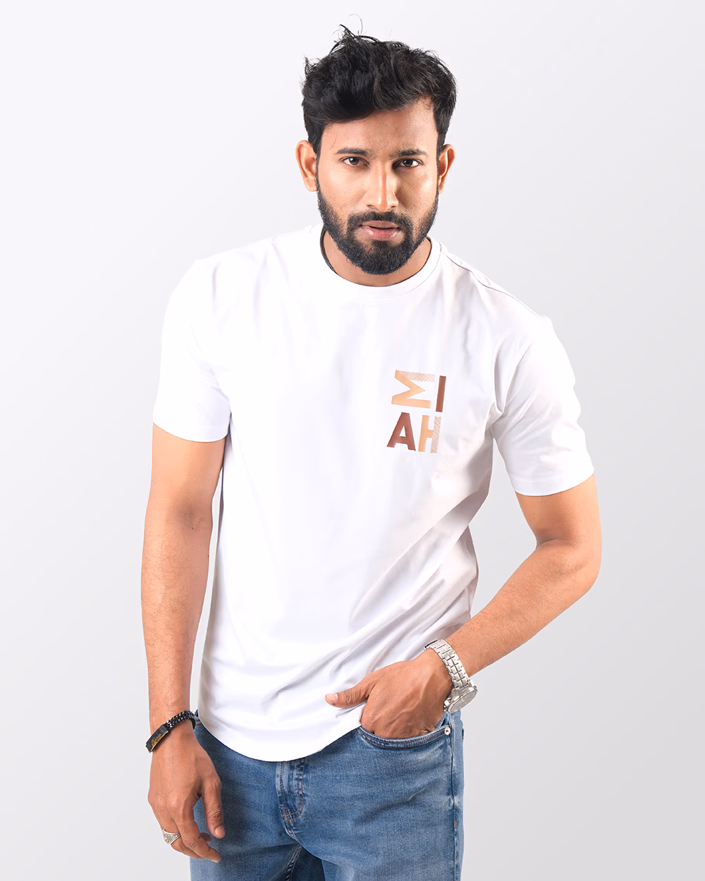 Trendy & Comfortable U-Cut T-Shirt for Men - 7