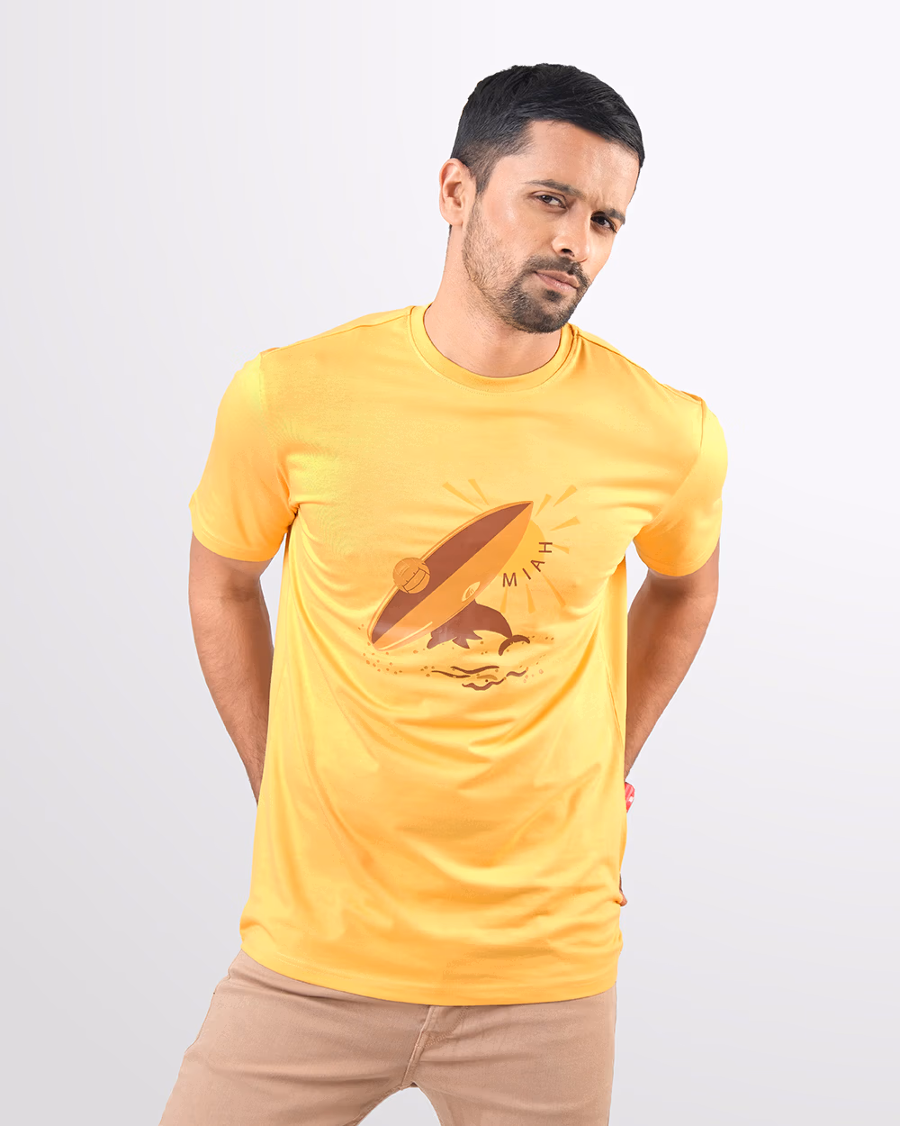 Regular Fit T-shirt With Dolphin Rubber Print - 7