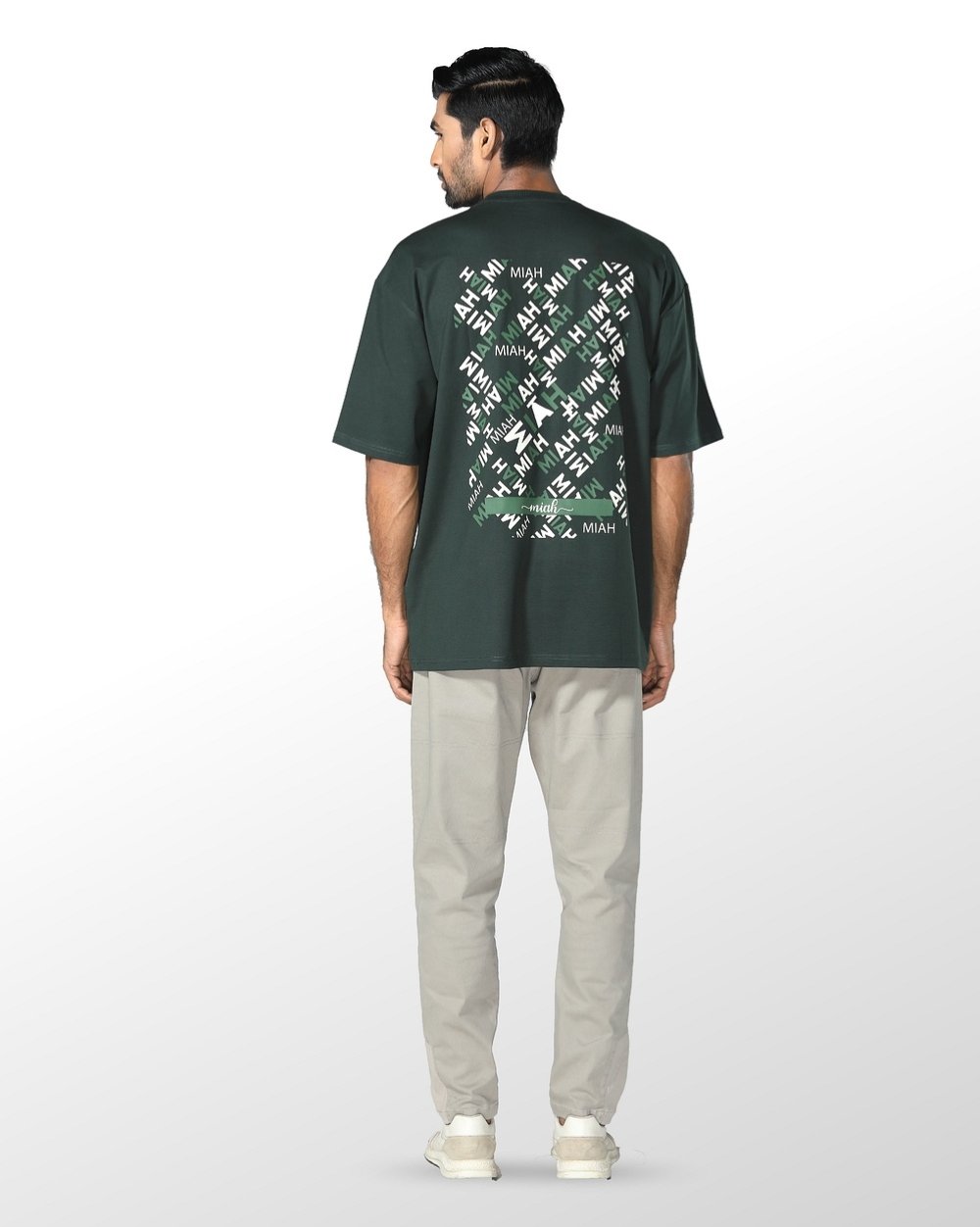 Men’s Oversized Knit T-Shirt with Pocket  - 3
