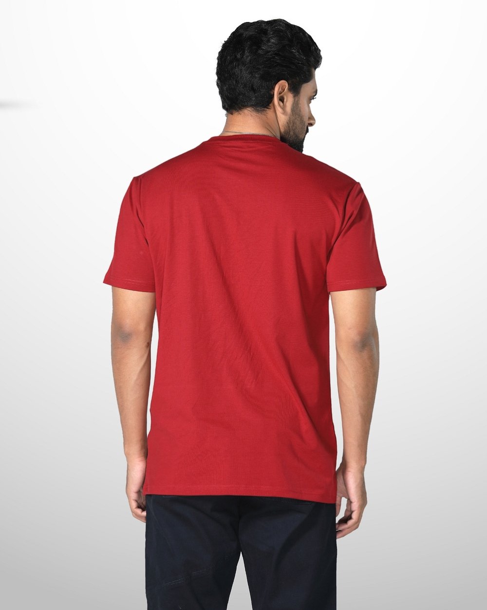 Classic Regular Fit T-Shirt for Men - Mixed Media Art Work  - 3