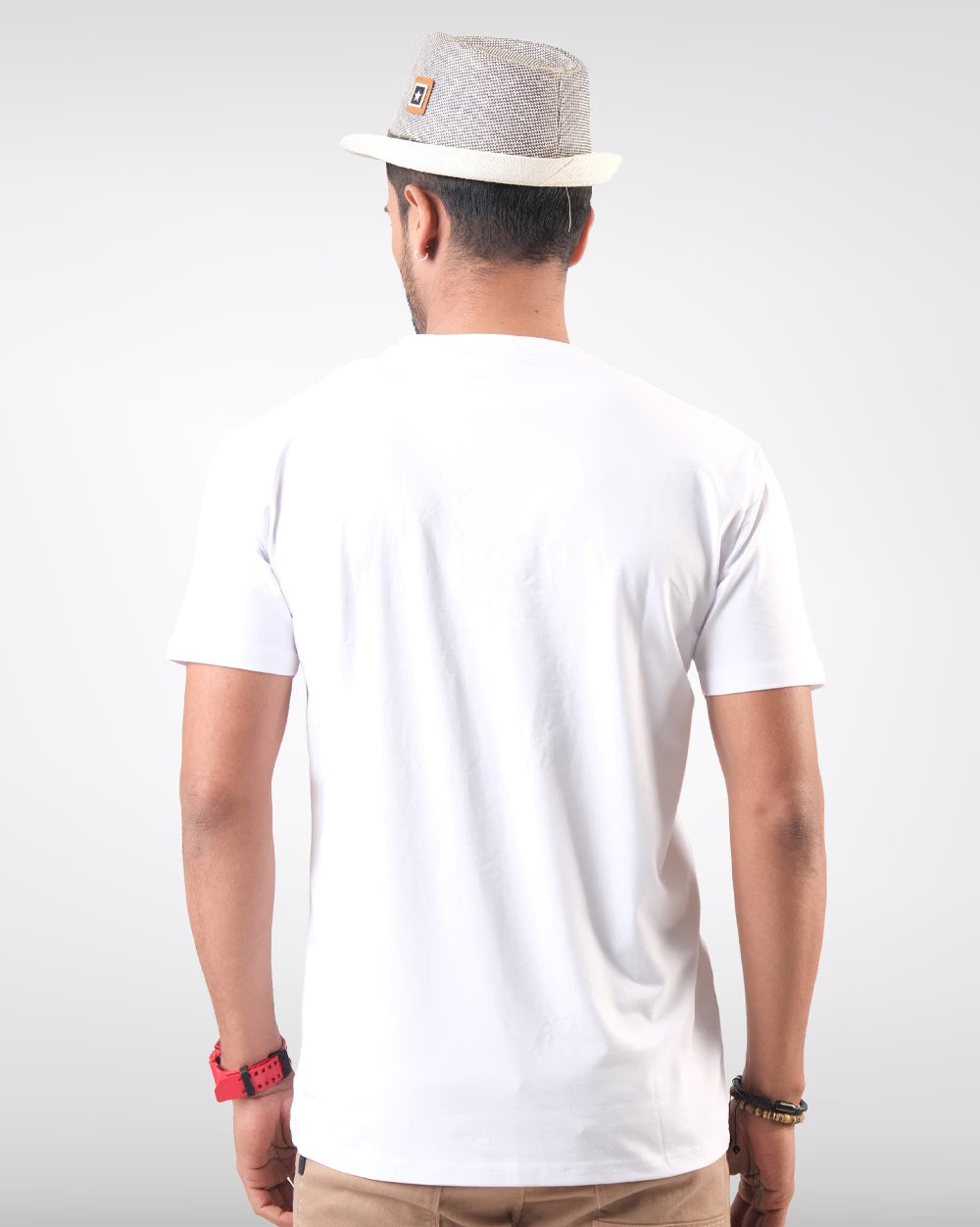 Premium Cotton Regular Fit T-Shirt - Print 3 LINE  - 3
