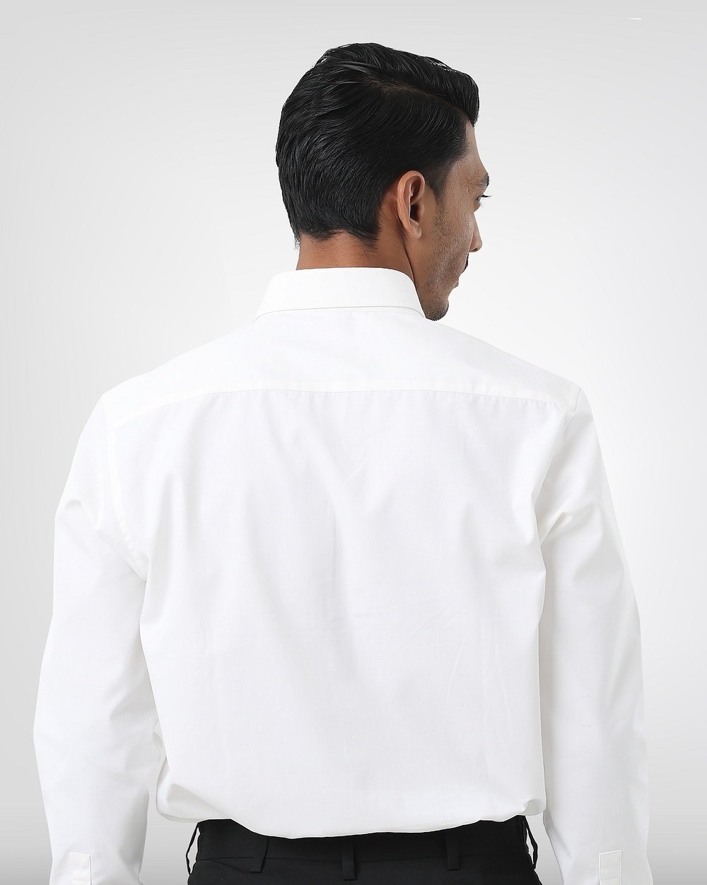 Easy Care Cotton Dobby Shirt  - 3