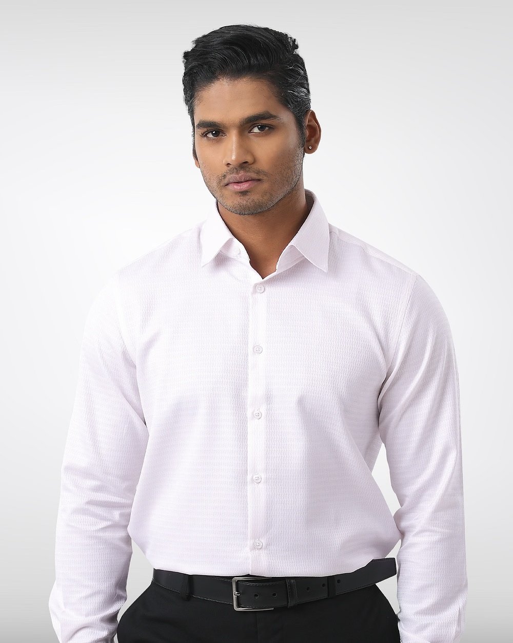 Easy Care & Timeless Dobby Shirt  - 1