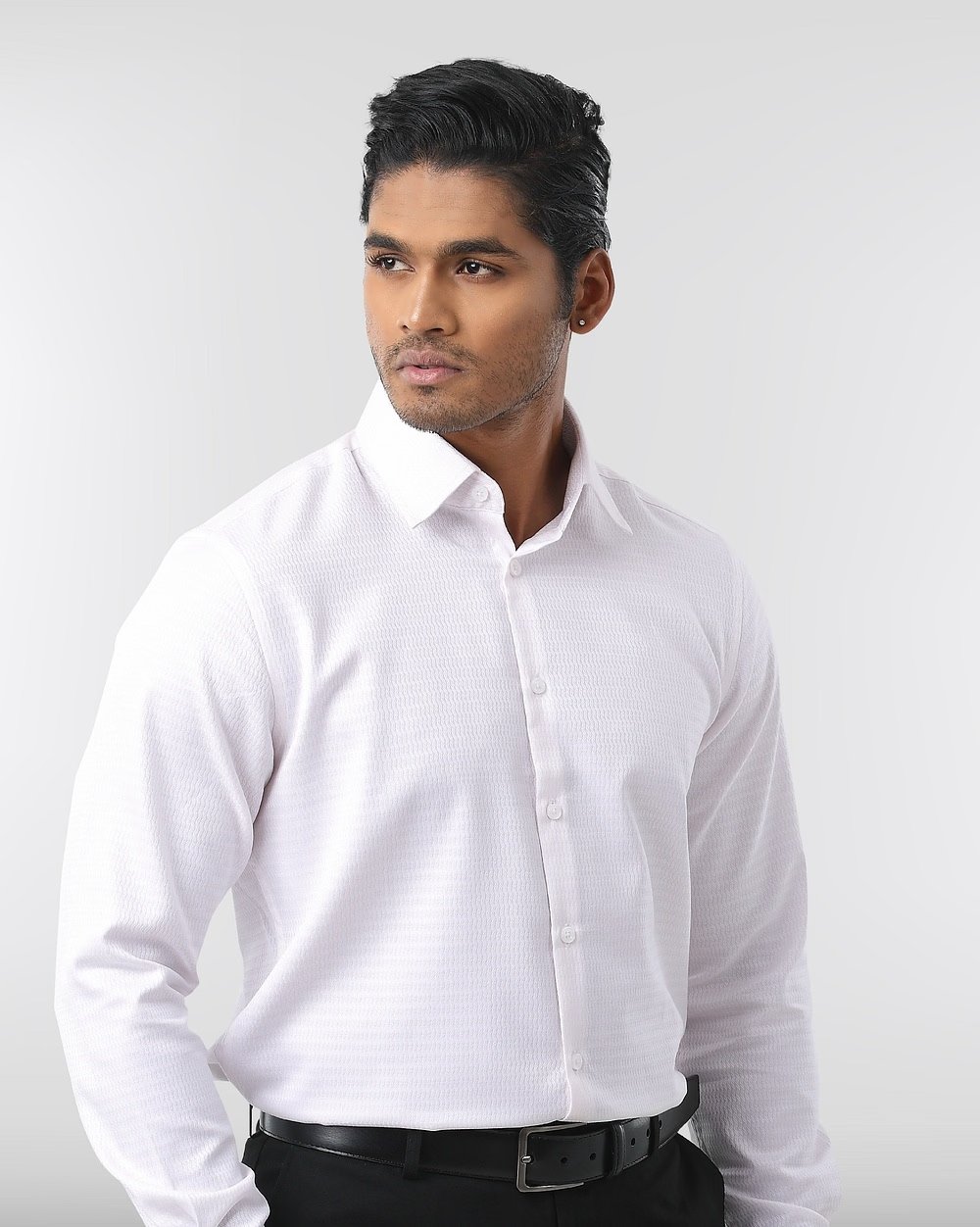 Easy Care & Timeless Dobby Shirt  - 2