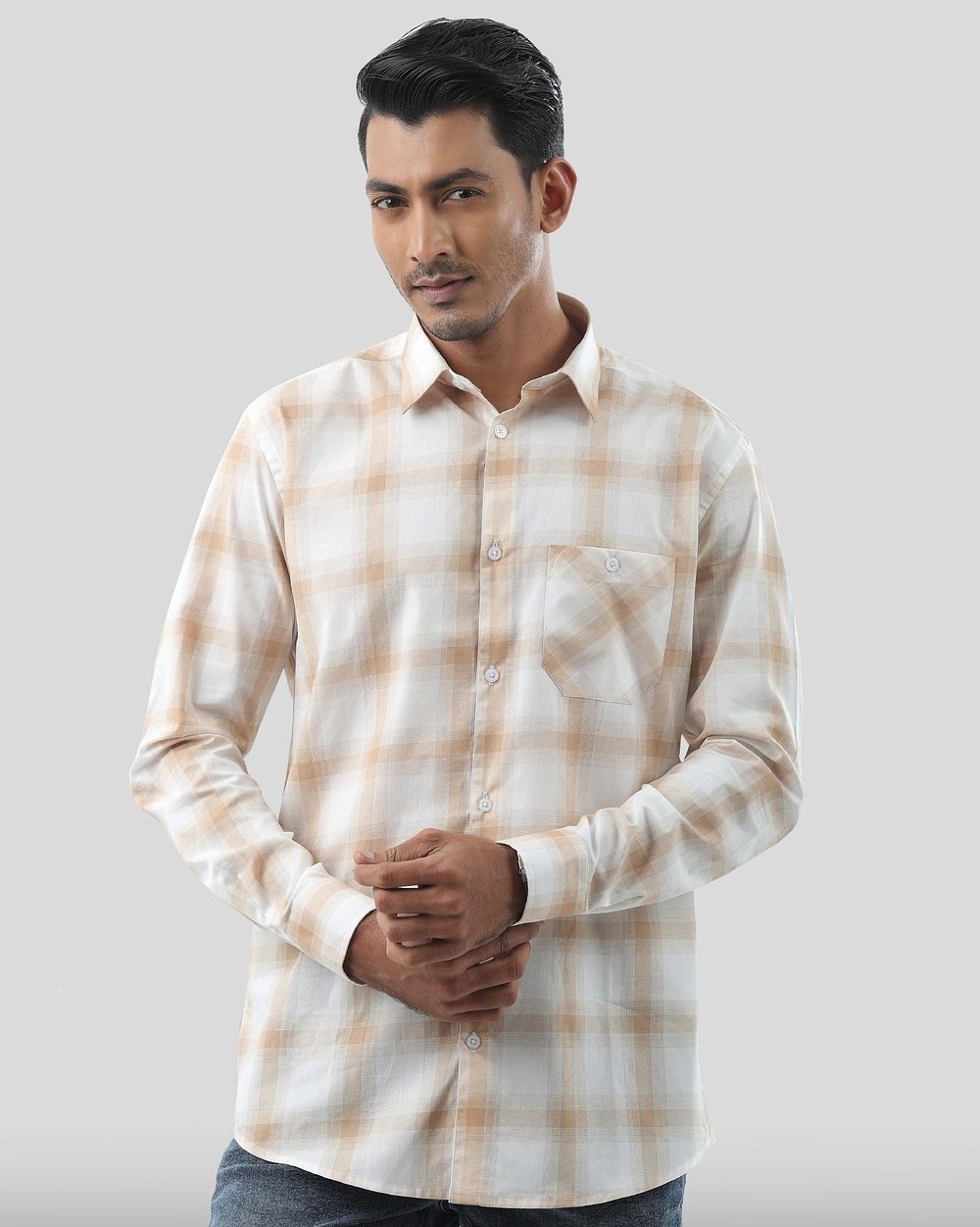 Printed Casual & Contemporary Cotton Shirt  - 1
