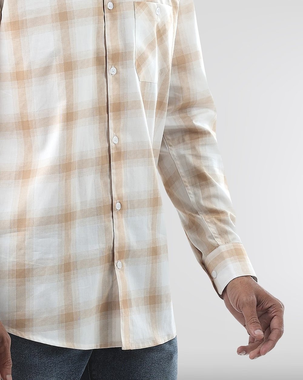 Printed Casual & Contemporary Cotton Shirt  - 4